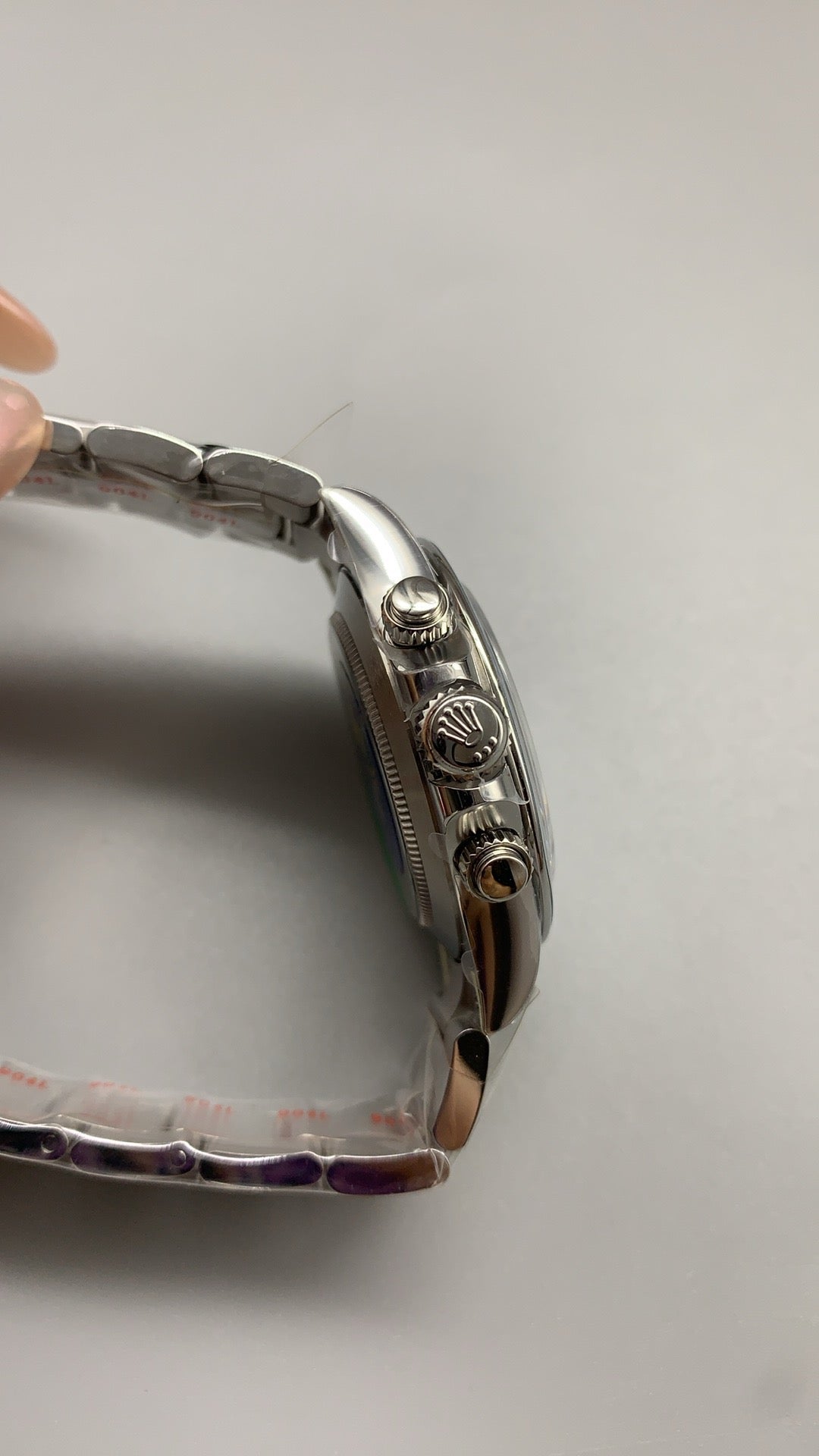 Rolex Daytona 40MM | หน้าปัดสีดำ | ตัวเรือนสแตนเลสสตีล | กลไกอัตโนมัติ Cal.4130