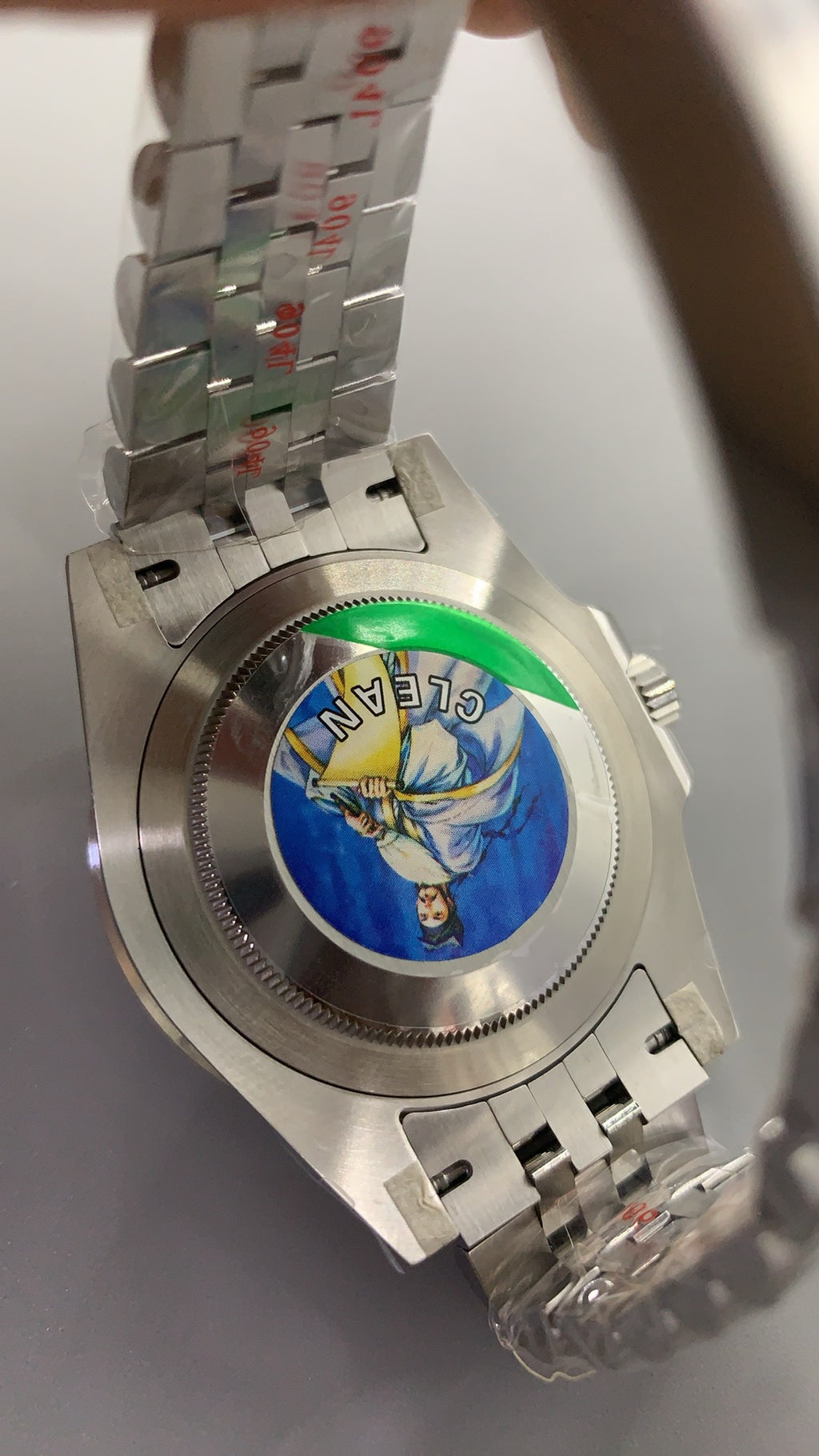 Rolex GMT-Master II 40MM | ขอบเซรามิกสีดำ-เทา (ขอบใหม่ล่าสุด) | กลไกอัตโนมัติ Cal.3285