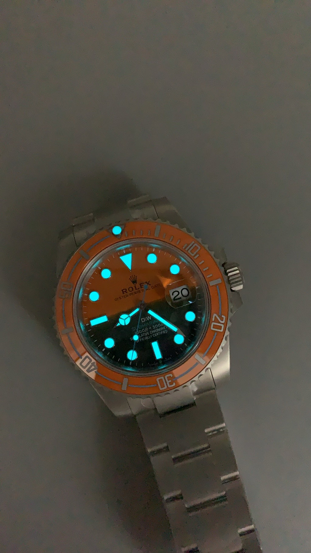 Rolex Submariner DIW 40MM | ตัวเรือนไทเทเนียม | กลไกอัตโนมัติ Cal.3135