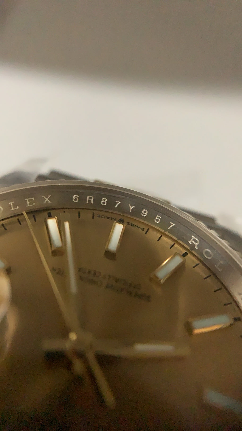 Rolex Datejust 36MM | ตัวเรือนสแตนเลสสลับเคลือบสีทอง PVD | กลไกอัตโนมัติ Cal.3235