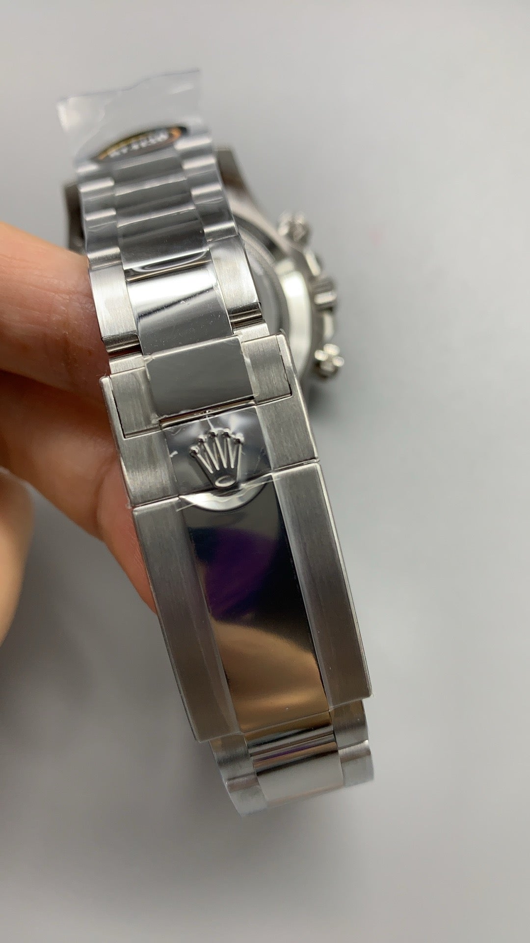 Rolex Daytona 40MM | หน้าปัดสีฟ้า (Ice Blue) | ตัวเรือนสแตนเลสเคลือบสีไวท์โกลด์ PVD