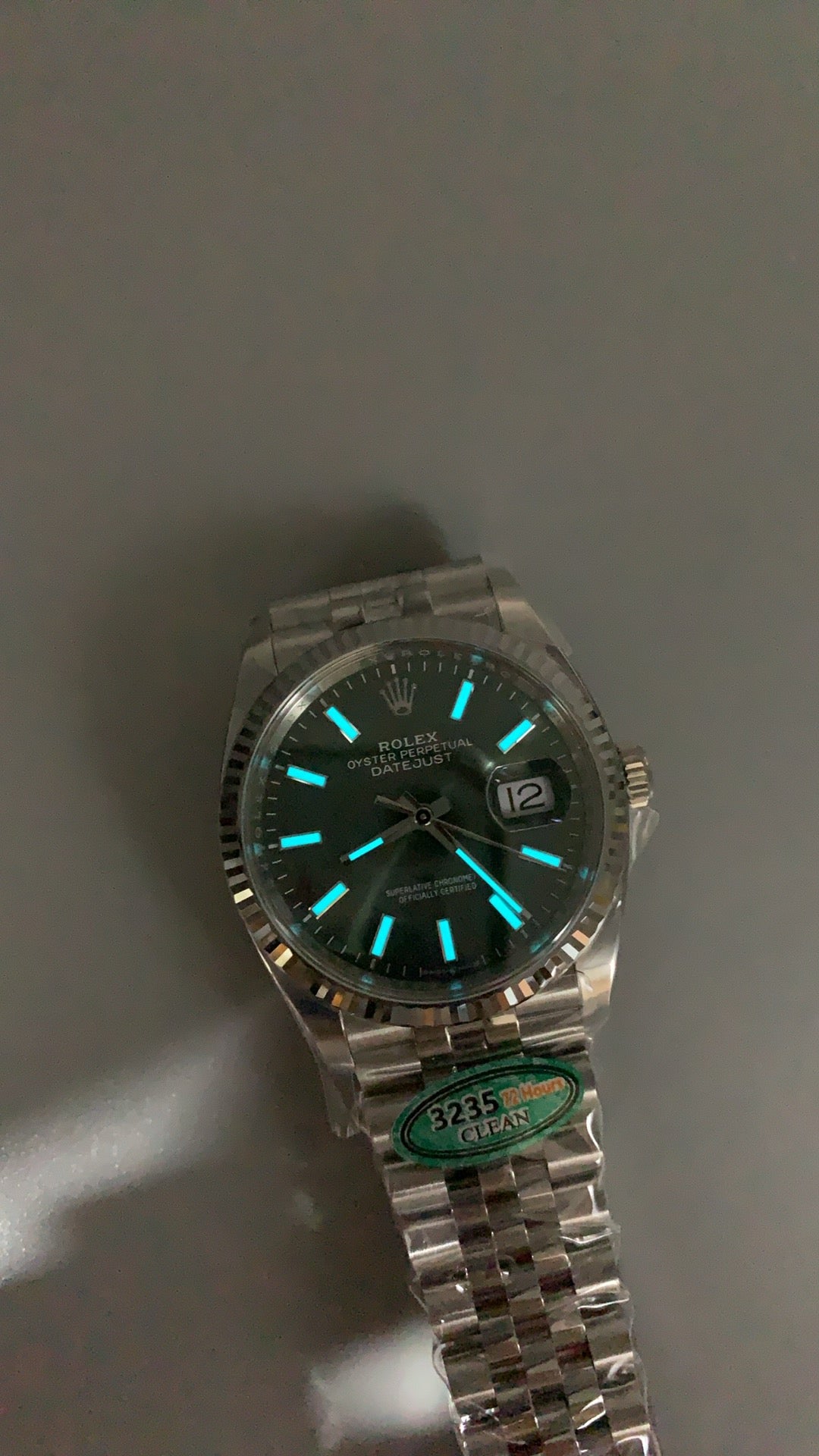 Rolex Datejust 36MM | หน้าปัดสีเขียว | กลไกอัตโนมัติ Cal.3235