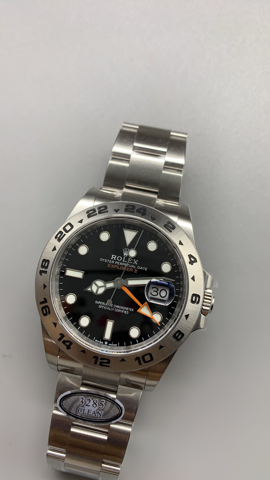 Rolex Explorer II 42MM | หน้าปัดสีขาว เข็มสีส้ม | กลไกอัตโนมัติ Cal.3285