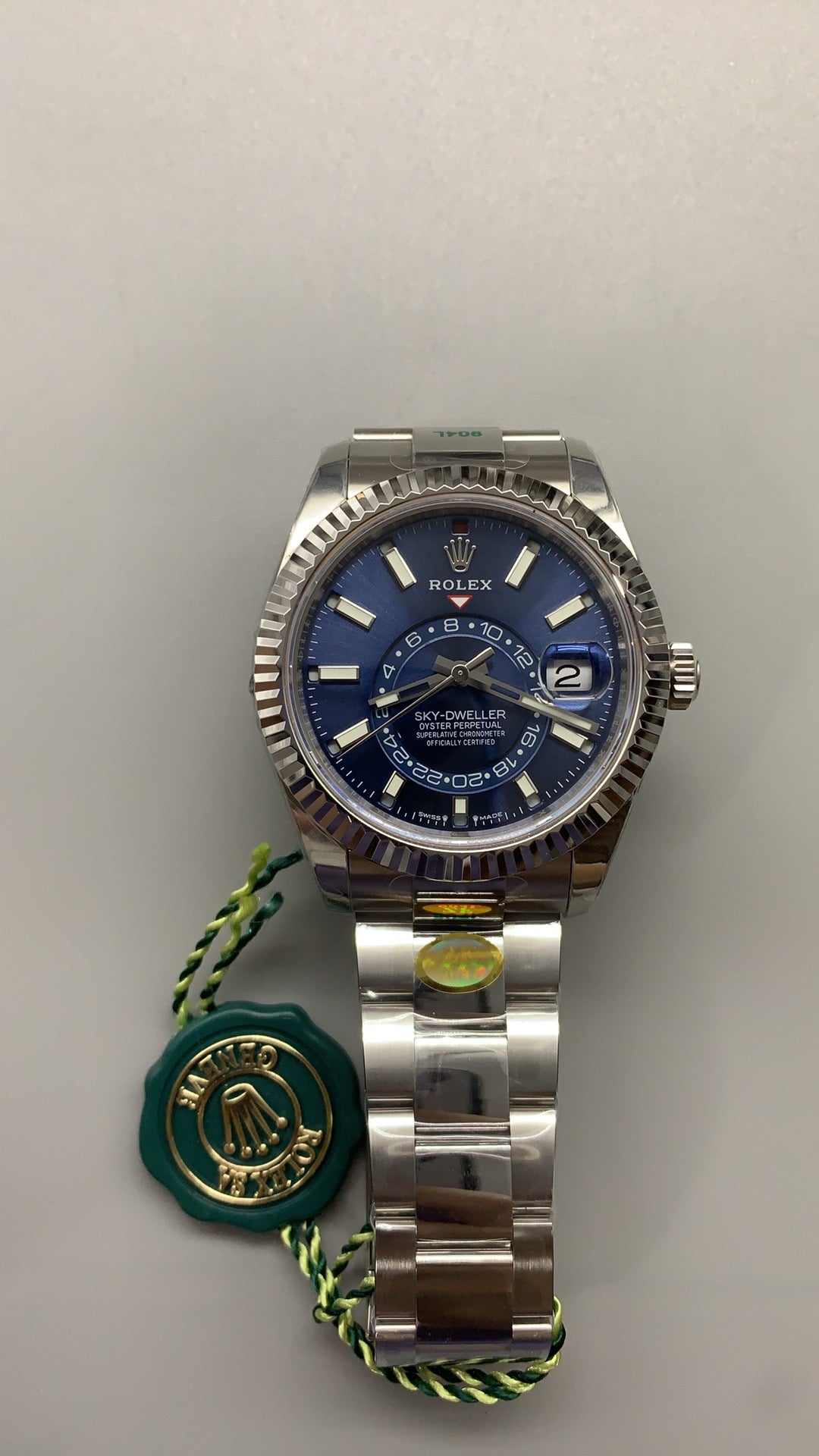 Rolex Sky-Dweller 42MM | ฟังก์ชันปฏิทินประจำปี + GMT | กลไกอัตโนมัติ Cal.9002