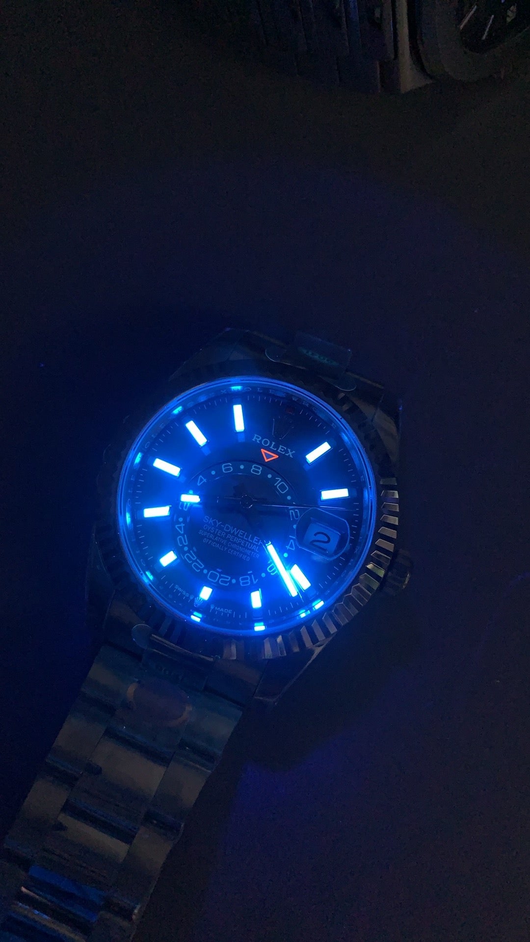 Rolex Sky-Dweller 42MM | ฟังก์ชันปฏิทินประจำปี + GMT | กลไกอัตโนมัติ Cal.9002