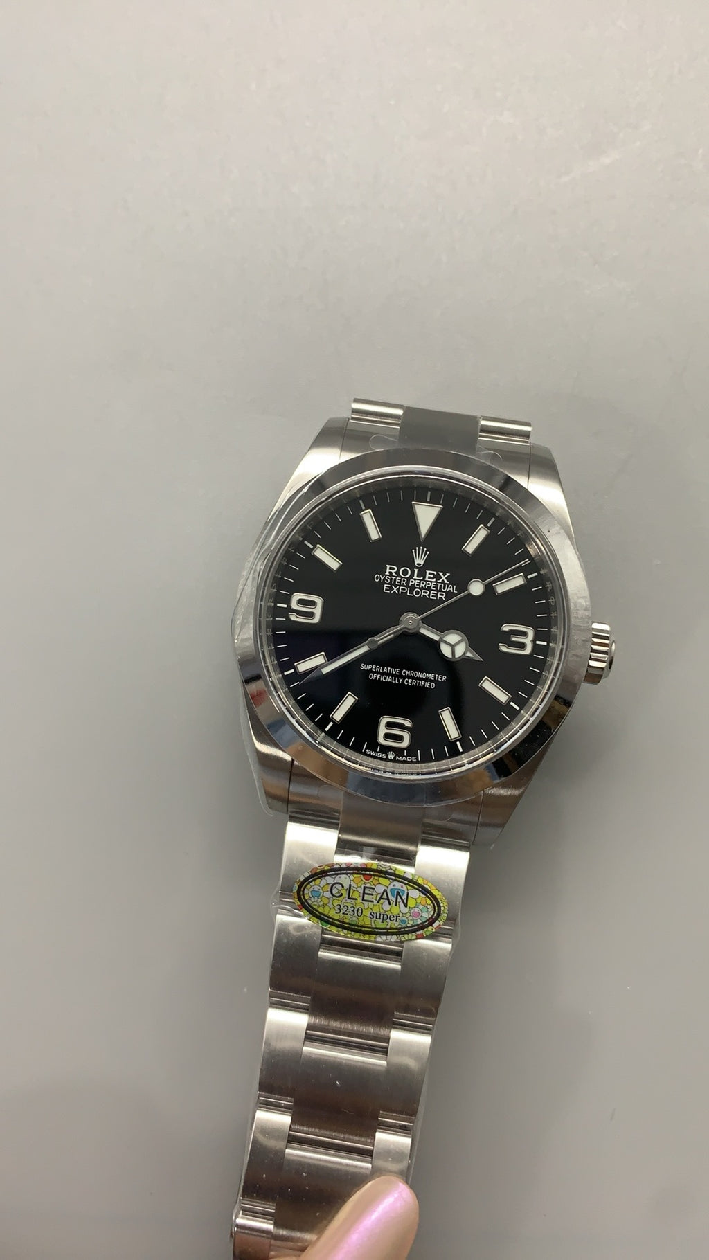 Rolex Explorer 40MM | รุ่นคลาสสิก เรียบหรู | กลไกอัตโนมัติ Cal.3230