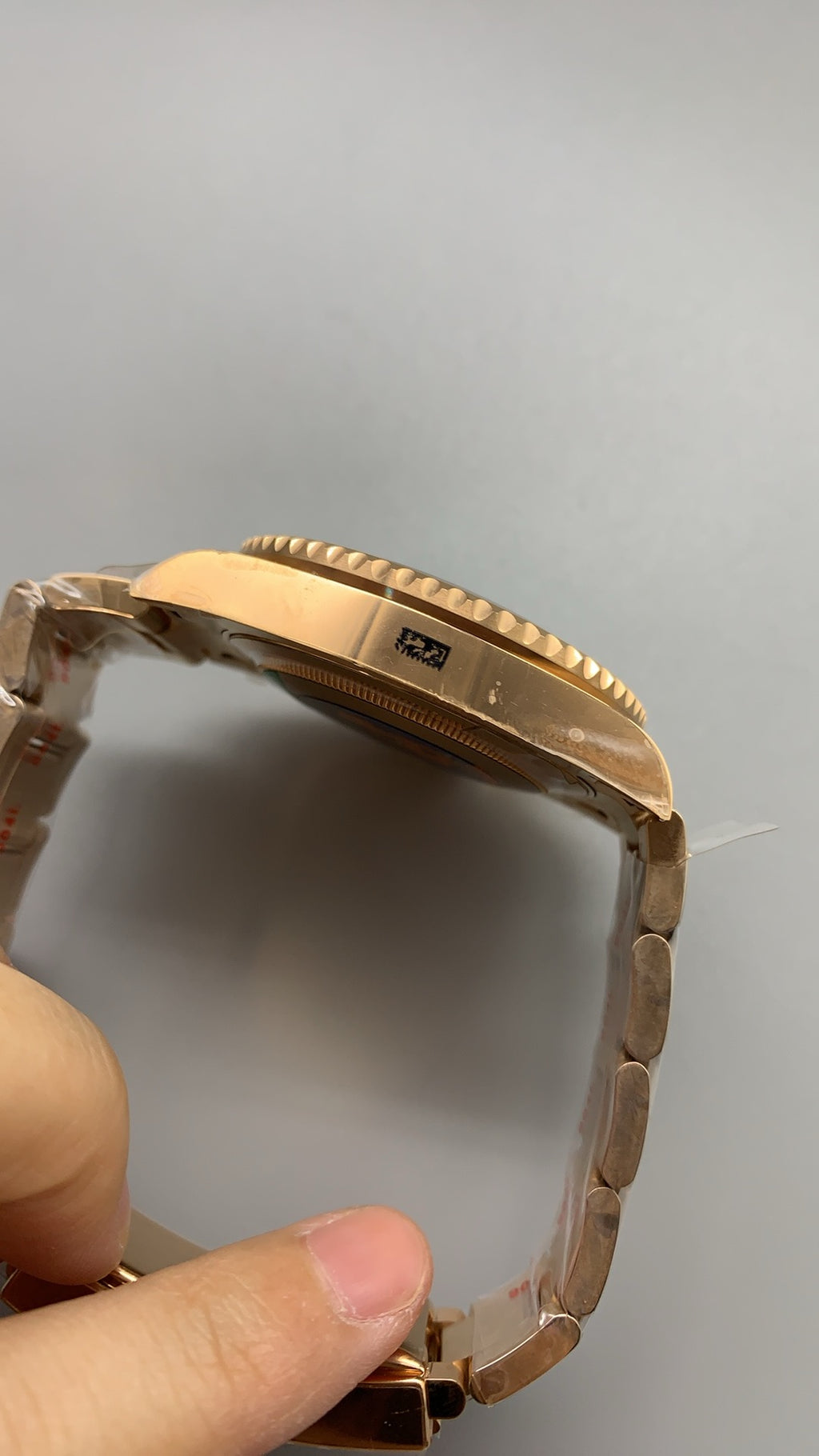 Rolex GMT-Master II 40MM | ตัวเรือนสแตนเลสเคลือบสีโรสโกลด์ PVD | กลไกอัตโนมัติ Cal.3285