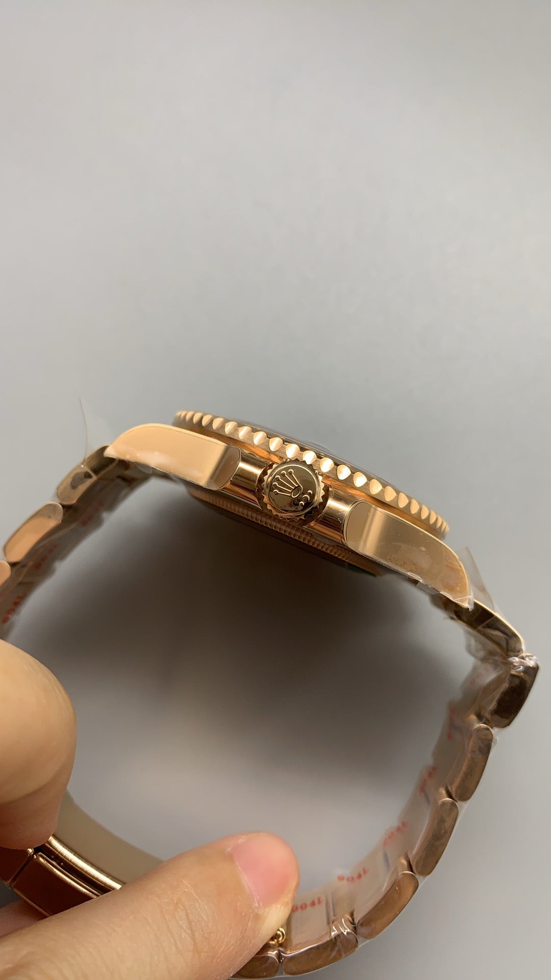 Rolex GMT-Master II 40MM | ตัวเรือนสแตนเลสเคลือบสีโรสโกลด์ PVD | กลไกอัตโนมัติ Cal.3285