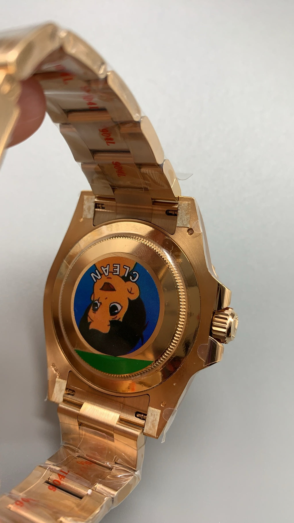 Rolex GMT-Master II 40MM | ตัวเรือนสแตนเลสเคลือบสีโรสโกลด์ PVD | กลไกอัตโนมัติ Cal.3285