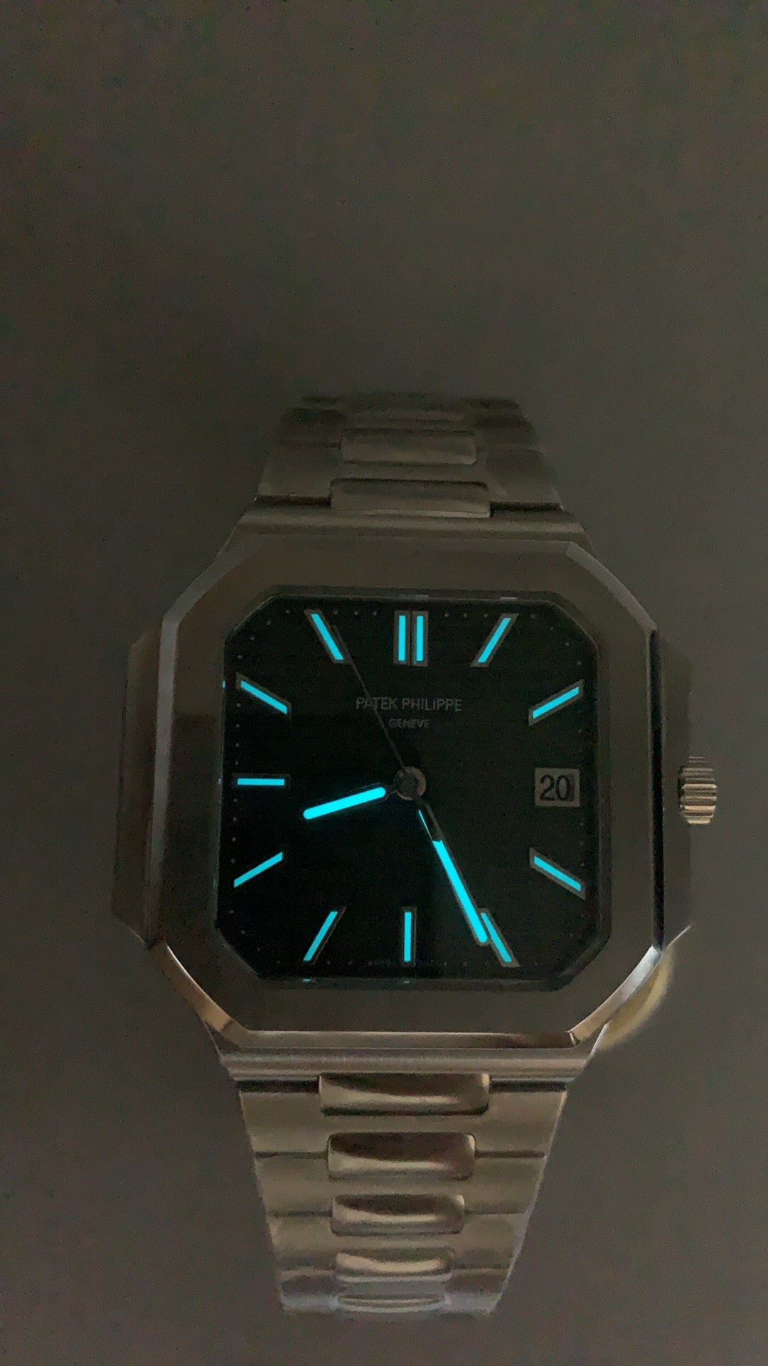 Patek Philippe Nautilus 5821 | 41MM | รุ่นใหม่ล่าสุด! | หน้าปัดสีน้ำเงินซันเรย์ | กลไกอัตโนมัติ Cal.26-330