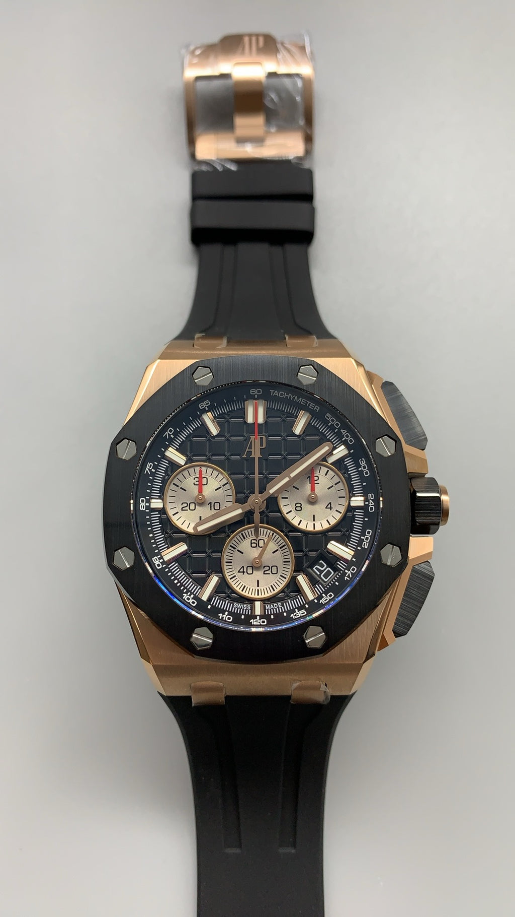 Audemars Piguet Royal Oak Offshore 26420ST | 43MM | ตัวเรือนสแตนเลสสตีล | หน้าปัดสีน้ำเงิน | จับเวลา Chronograph | กลไกอัตโนมัติ Cal.4401
