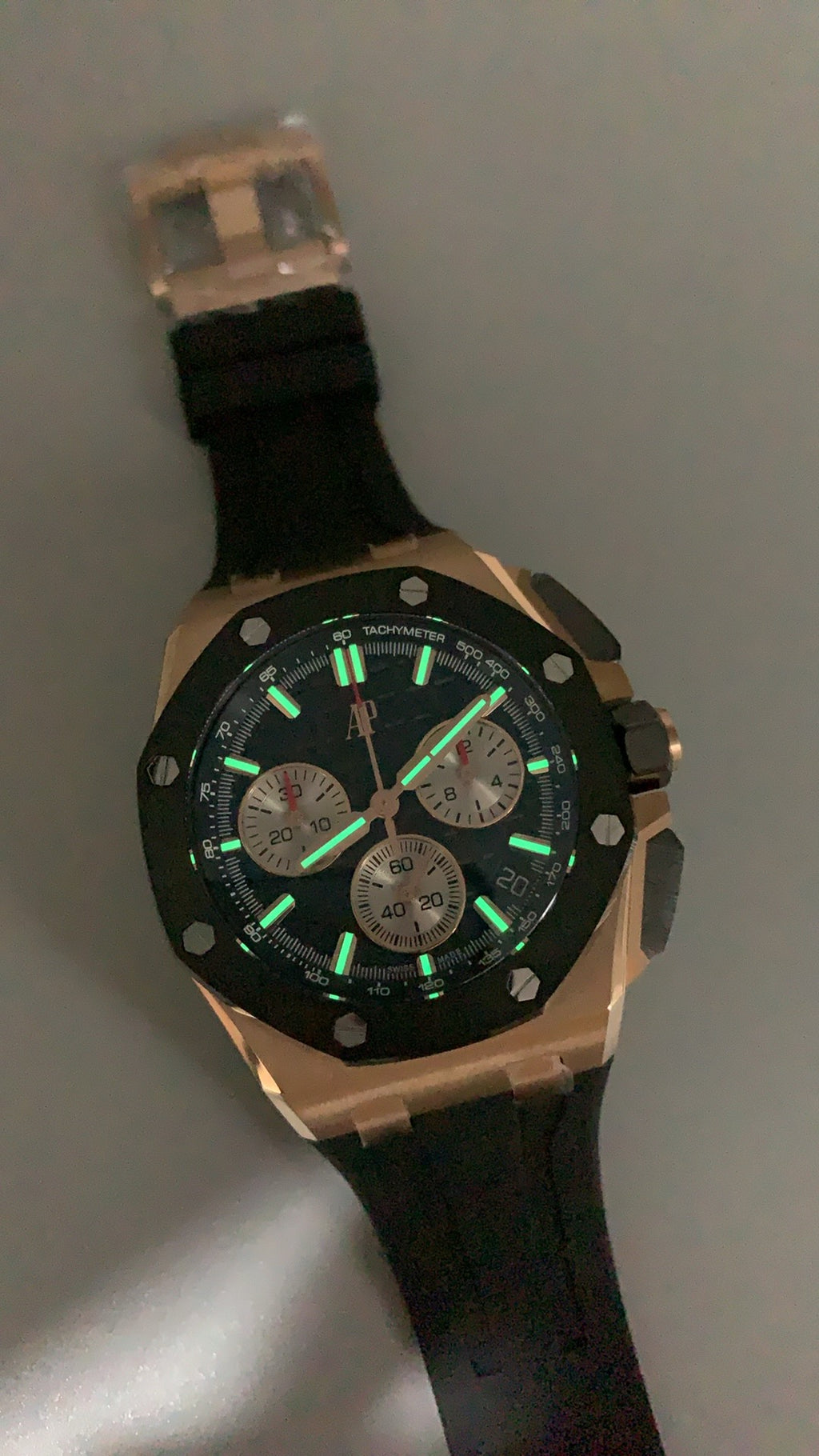 Audemars Piguet Royal Oak Offshore 26420ST | 43MM | ตัวเรือนสแตนเลสสตีล | หน้าปัดสีน้ำเงิน | จับเวลา Chronograph | กลไกอัตโนมัติ Cal.4401