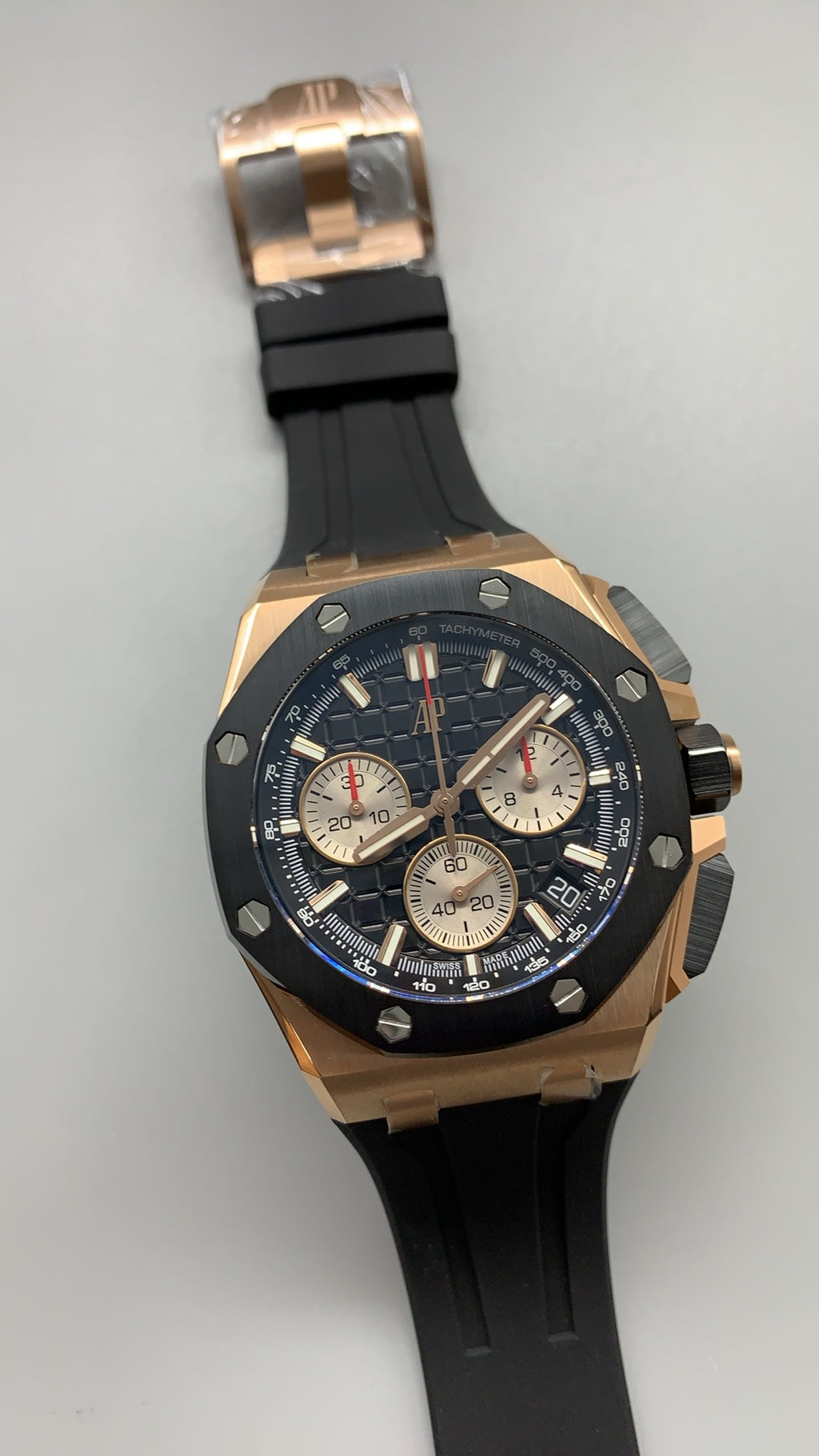 Audemars Piguet Royal Oak Offshore 26420ST | 43MM | ตัวเรือนสแตนเลสสตีล | หน้าปัดสีน้ำเงิน | จับเวลา Chronograph | กลไกอัตโนมัติ Cal.4401