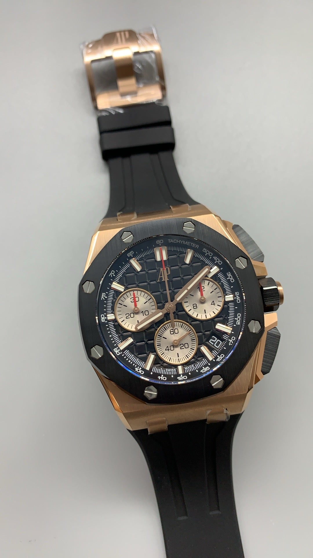 Audemars Piguet Royal Oak Offshore 26420ST | 43MM | ตัวเรือนสแตนเลสสตีล | หน้าปัดสีน้ำเงิน | จับเวลา Chronograph | กลไกอัตโนมัติ Cal.4401