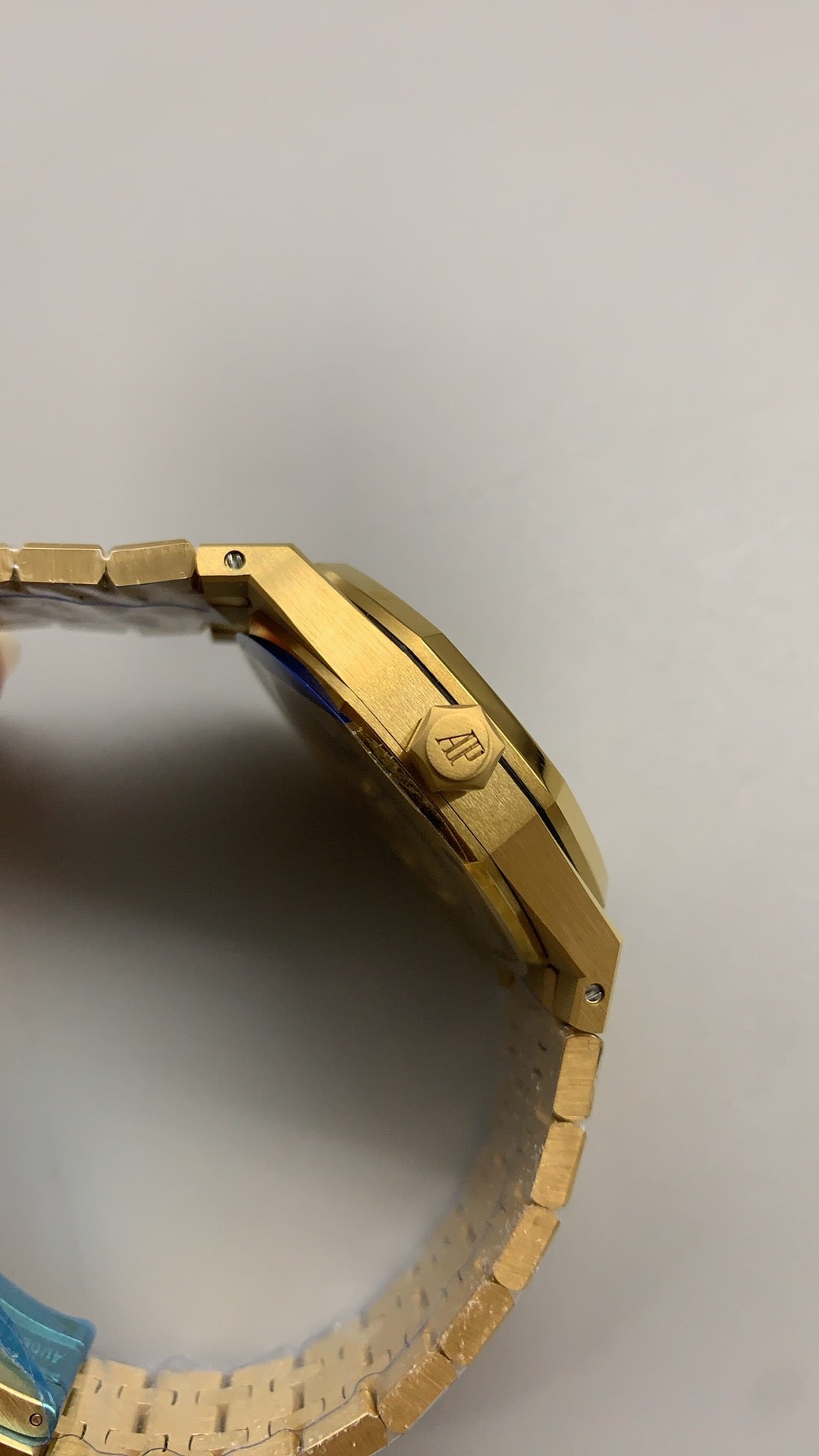 Audemars Piguet Royal Oak 15450 | 37MM | ตัวเรือนสแตนเลสสตีลเคลือบสีทองแบบ PVD | หน้าปัดสีขาว | กลไกอัตโนมัติ Cal.3120