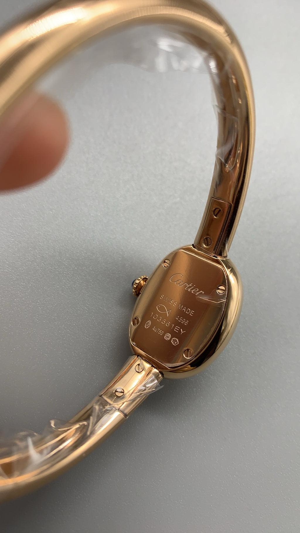 Cartier Baignoire | สีโรสโกลด์ | อัตโนมัติ