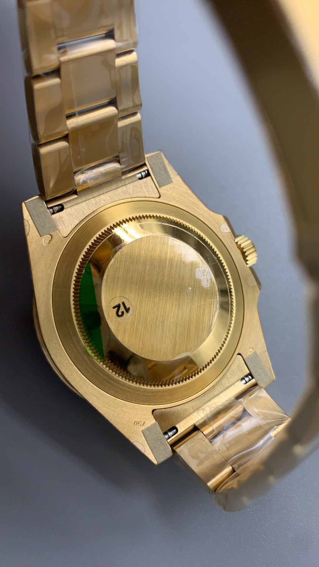 Rolex Submariner 40MM | หน้าปัดสีน้ำเงิน ขอบสีน้ำเงิน | ตัวเรือนสแตนเลสเคลือบสีทอง PVD