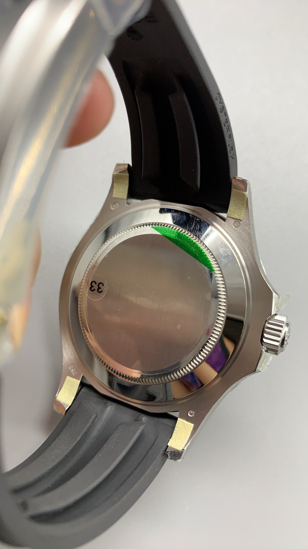 Rolex Yacht-Master 42MM | หน้าปัดสีเทา | ตัวเรือนสแตนเลสเคลือบสีไวท์โกลด์ PVD