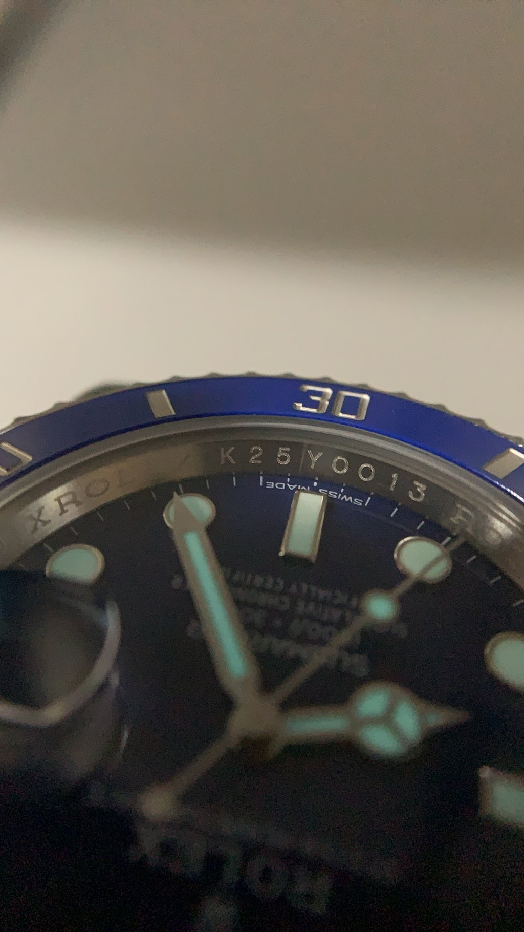 Rolex Submariner 40MM | หน้าปัดสีน้ำเงิน ขอบสีน้ำเงิน | กลไกอัตโนมัติ Cal.3135