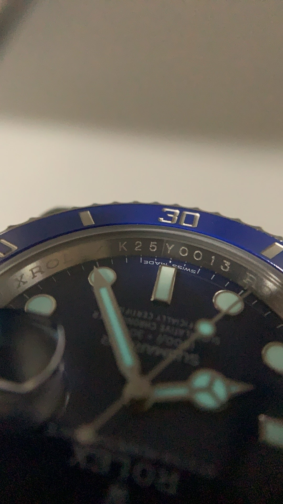 Rolex Submariner 40MM | หน้าปัดสีน้ำเงิน ขอบสีน้ำเงิน | กลไกอัตโนมัติ Cal.3135