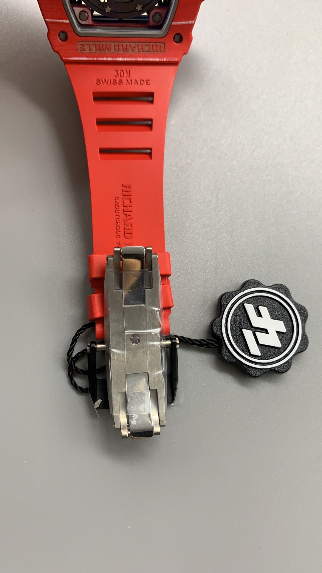 Richard Mille RM35-02 | 42MM | ตัวเรือนคาร์บอนไฟเบอร์ NTPT + ขอบไทเทเนียม | หน้าปัดสเกเลตัน | กลไกอัตโนมัติ RMAL1