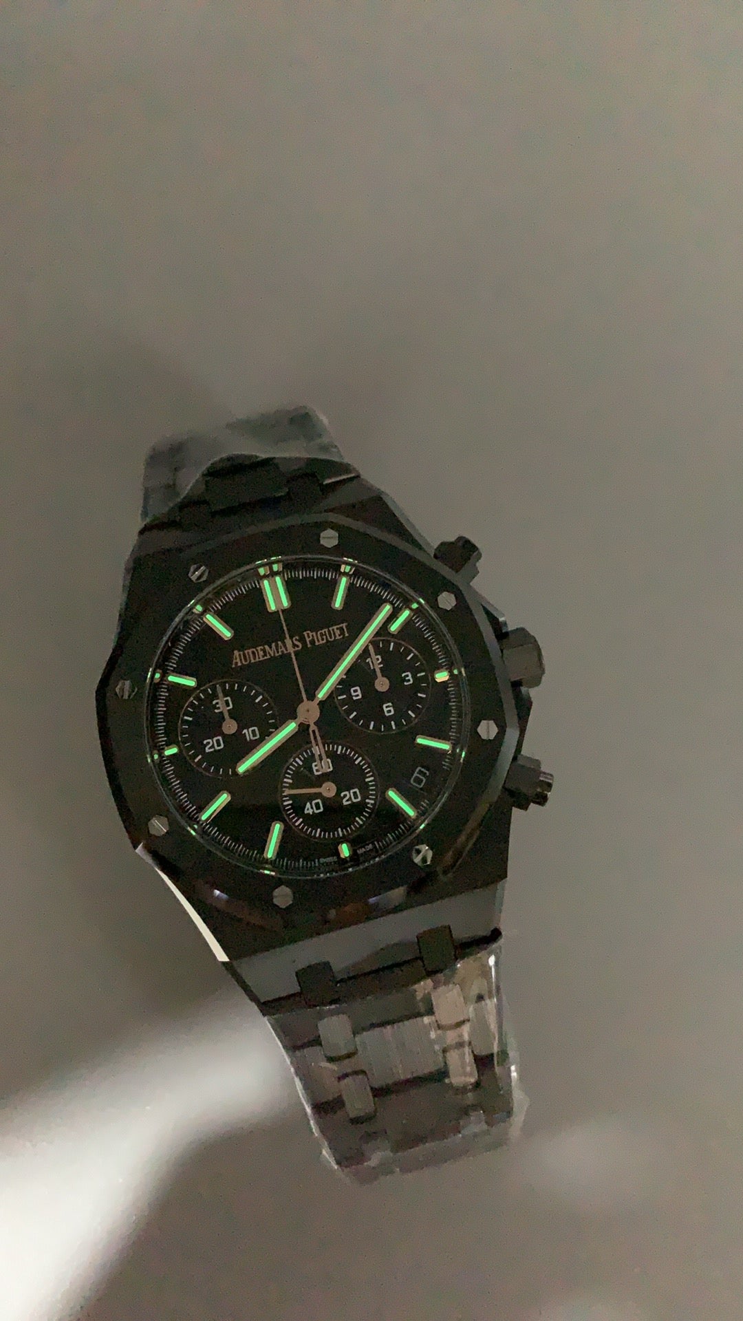 Audemars Piguet Royal Oak 26240CE | 41MM | ตัวเรือนเซรามิกสีดำ | หน้าปัดสีดำ | จับเวลา Chronograph | กลไกอัตโนมัติ Cal.4401