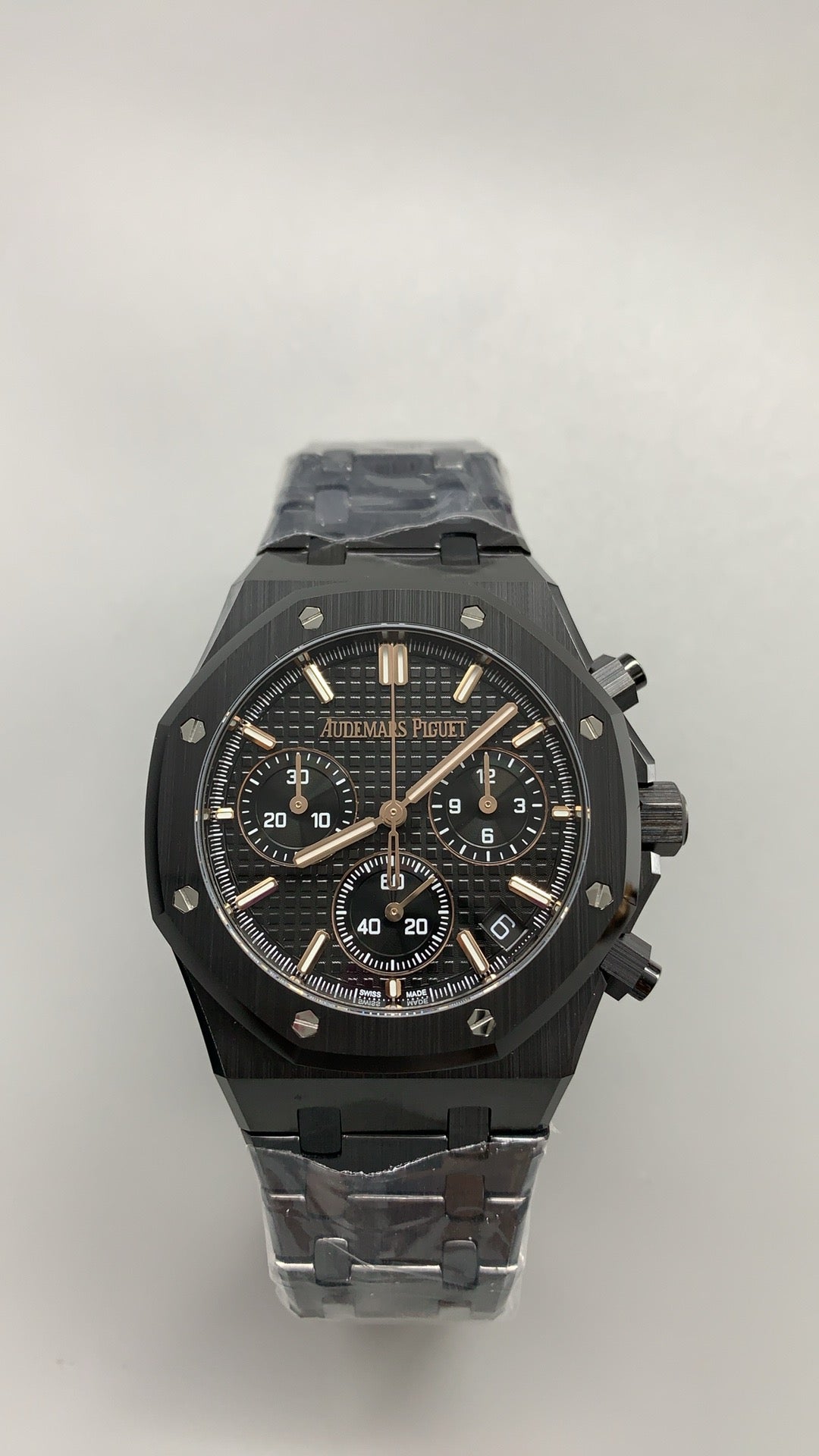 Audemars Piguet Royal Oak 26240CE | 41MM | ตัวเรือนเซรามิกสีดำ | หน้าปัดสีดำ | จับเวลา Chronograph | กลไกอัตโนมัติ Cal.4401