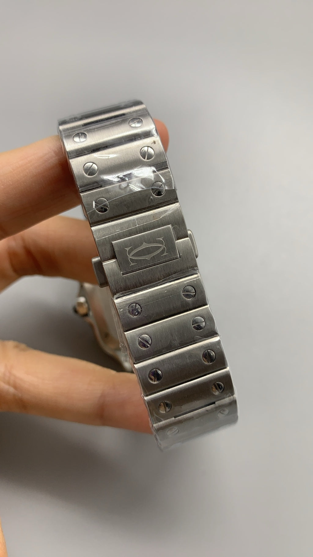 Cartier Santos de Cartier | ขนาด 35 มม. (Medium) | หน้าปัดสีน้ำเงิน | อัตโนมัติ