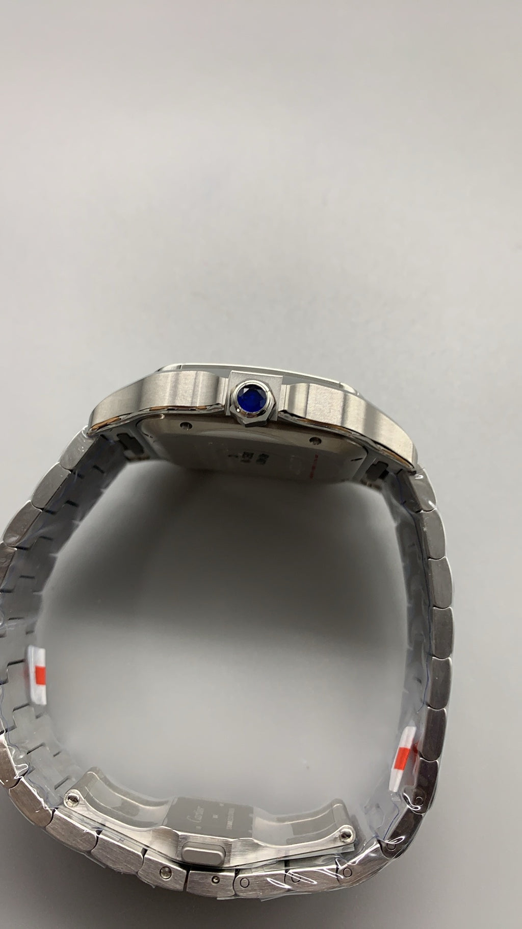 Cartier Santos de Cartier | ขนาด 40 มม. (Large) | หน้าปัดสีขาว | รุ่นแต่งพิเศษ Fuck 9.5 | อัตโนมัติ