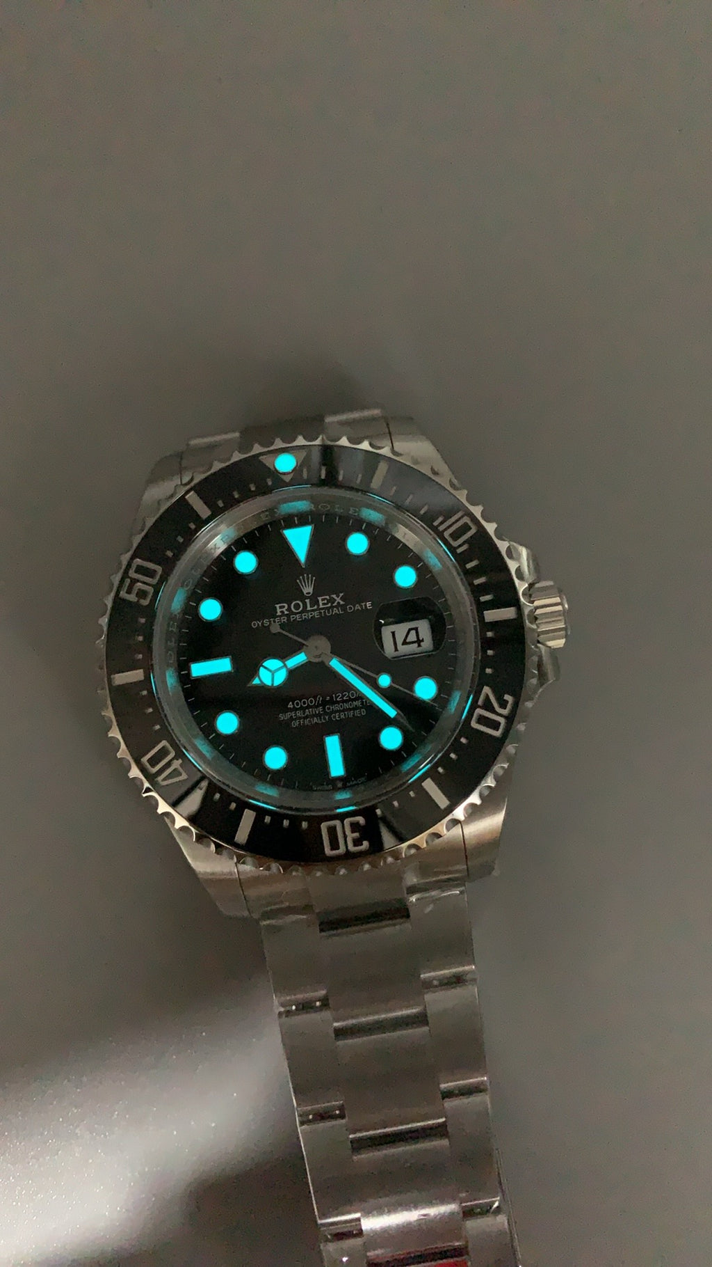Rolex Sea-Dweller 43MM | รุ่น Deepsea ดันโร้ด | กลไกอัตโนมัติ Cal.3235