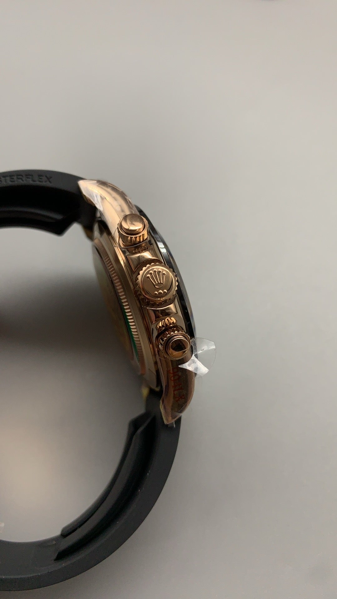 Rolex Daytona 40MM | หน้าปัดสีน้ำตาล | ตัวเรือนสแตนเลสเคลือบสีโรสโกลด์ PVD | กลไกอัตโนมัติ Cal.4130