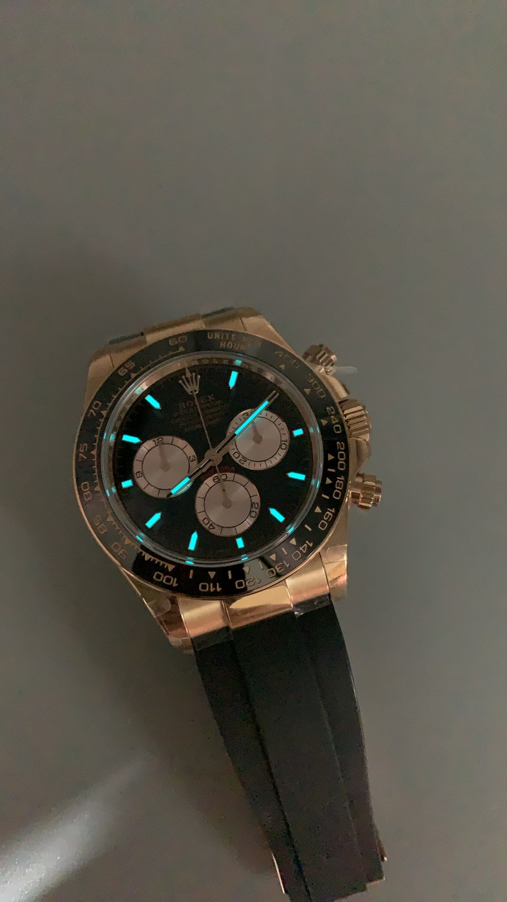 Rolex Daytona 40MM | รุ่นใหม่ Cal.4131 | ตัวเรือนสแตนเลสเคลือบสีโรสโกลด์ PVD