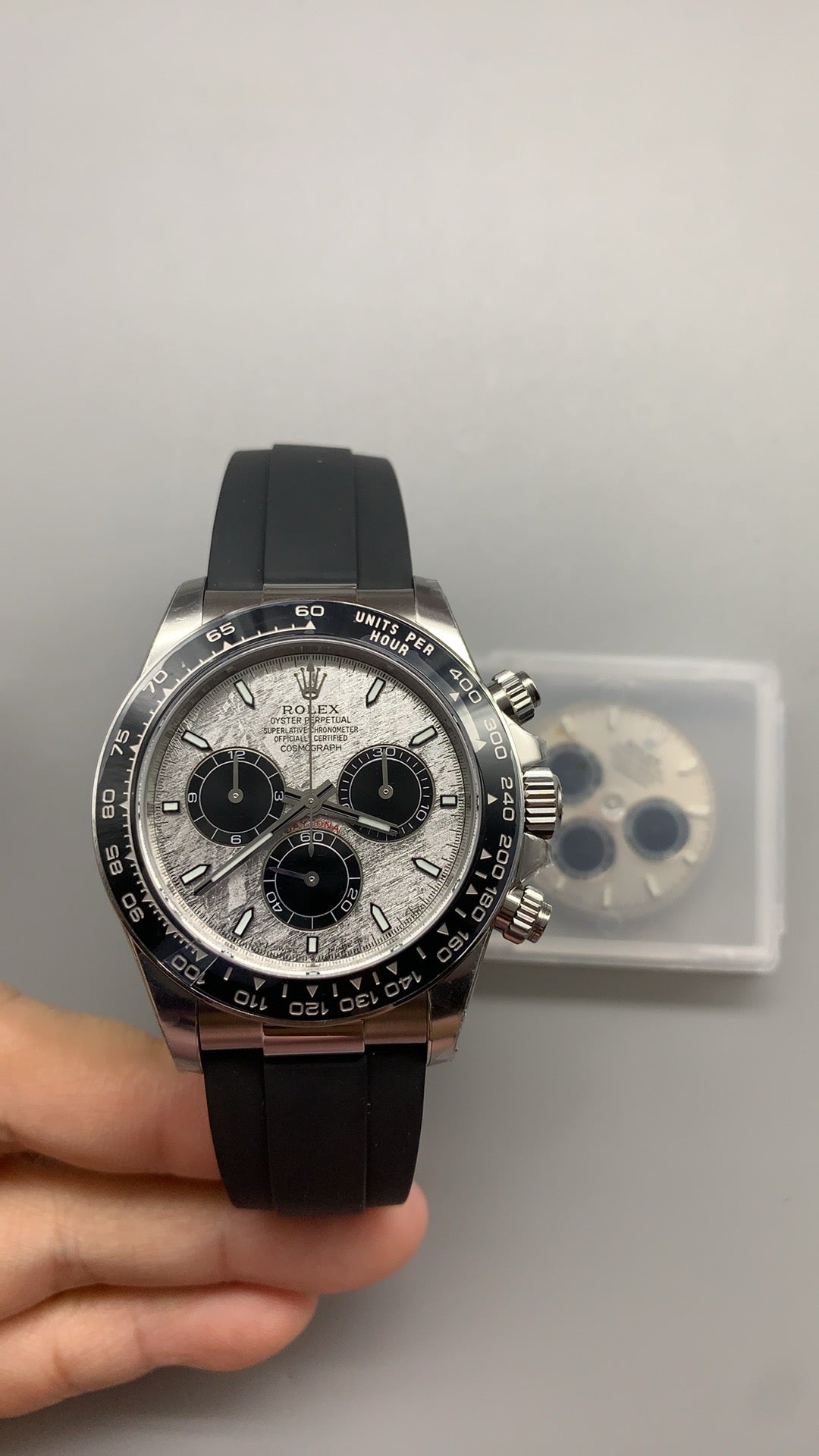 Rolex Daytona Cosmograph | 40 มม. | หน้าปัดอุกกาบาต (Meteorite Dial) | กลไก 4130 อัตโนมัติ