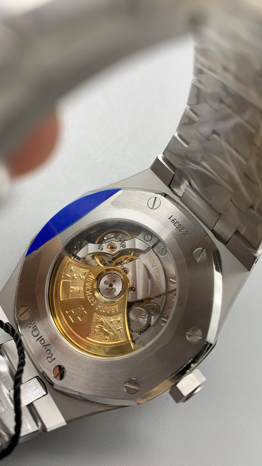 Audemars Piguet Royal Oak 15400ST | 41MM | ตัวเรือนสแตนเลสสตีล | หน้าปัดสีน้ำเงิน | กลไกอัตโนมัติ Cal.3120