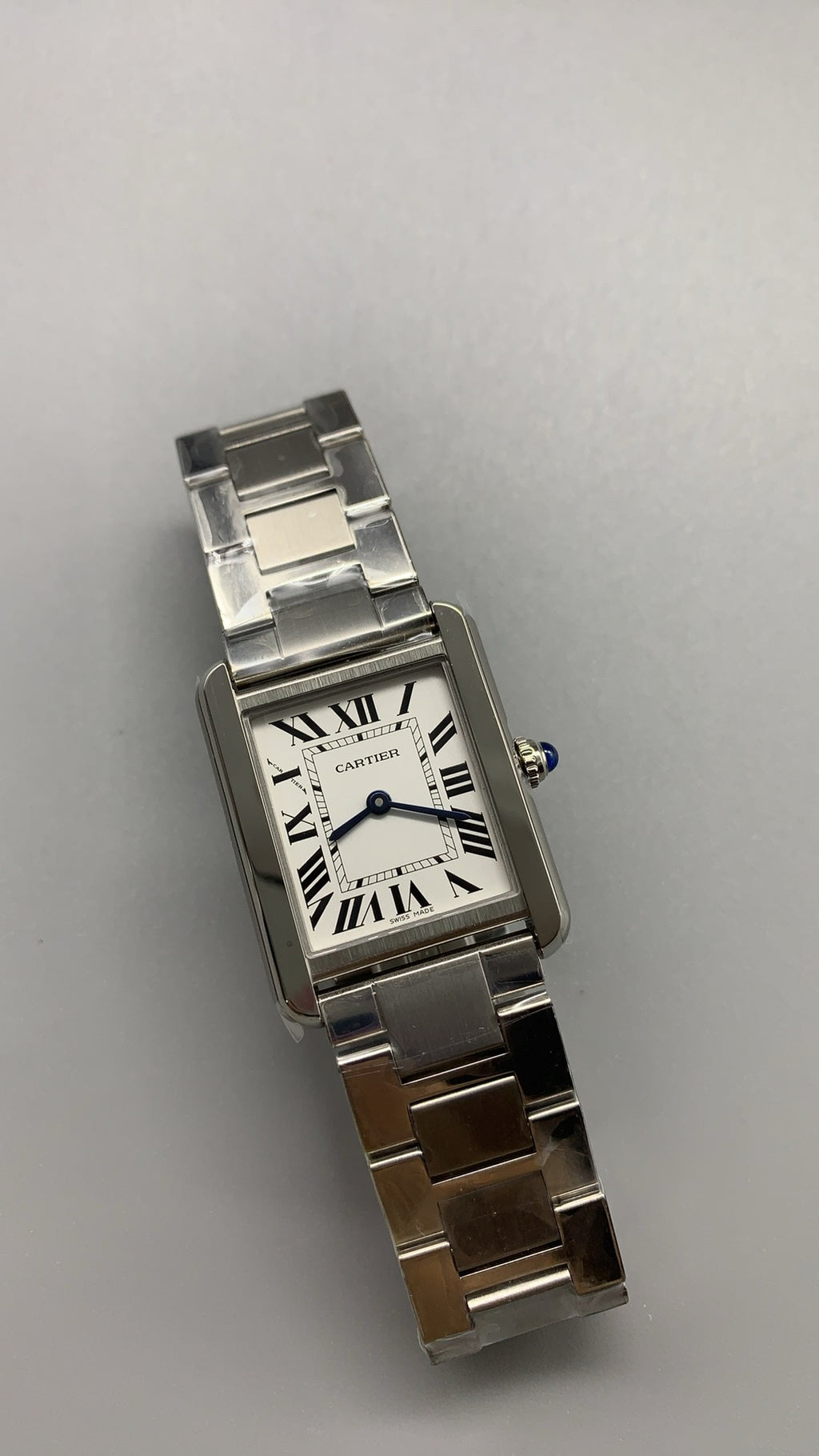 Cartier Tank Must | ขนาดเล็ก 29×22 มม. | สายเหล็ก | ควอตซ์