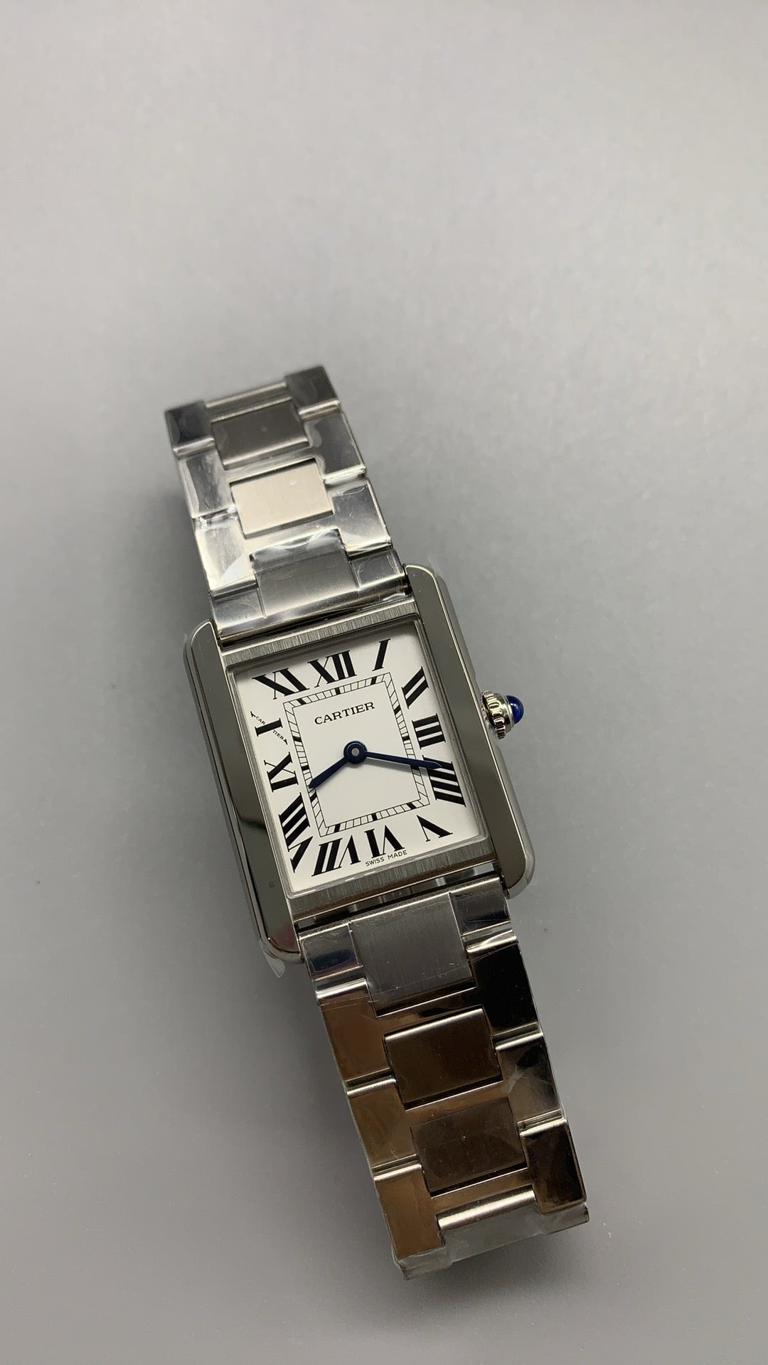 Cartier Tank Must | ขนาดเล็ก 29×22 มม. | สายเหล็ก | ควอตซ์