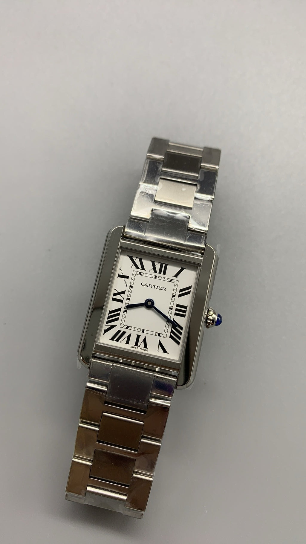 Cartier Tank Must | ขนาดเล็ก 29×22 มม. | สายเหล็ก | ควอตซ์