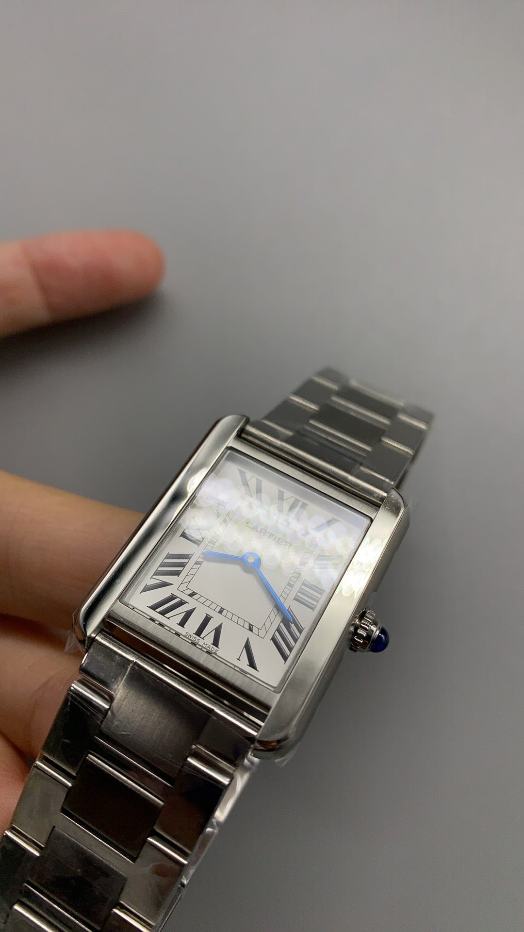 Cartier Tank Must | ขนาดเล็ก 29×22 มม. | สายเหล็ก | ควอตซ์