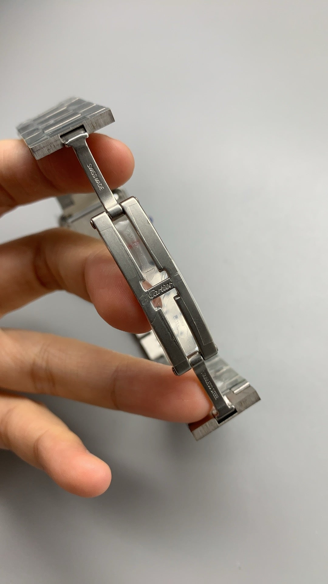 Cartier Tank Must | ขนาดเล็ก 29×22 มม. | สายเหล็ก | ควอตซ์