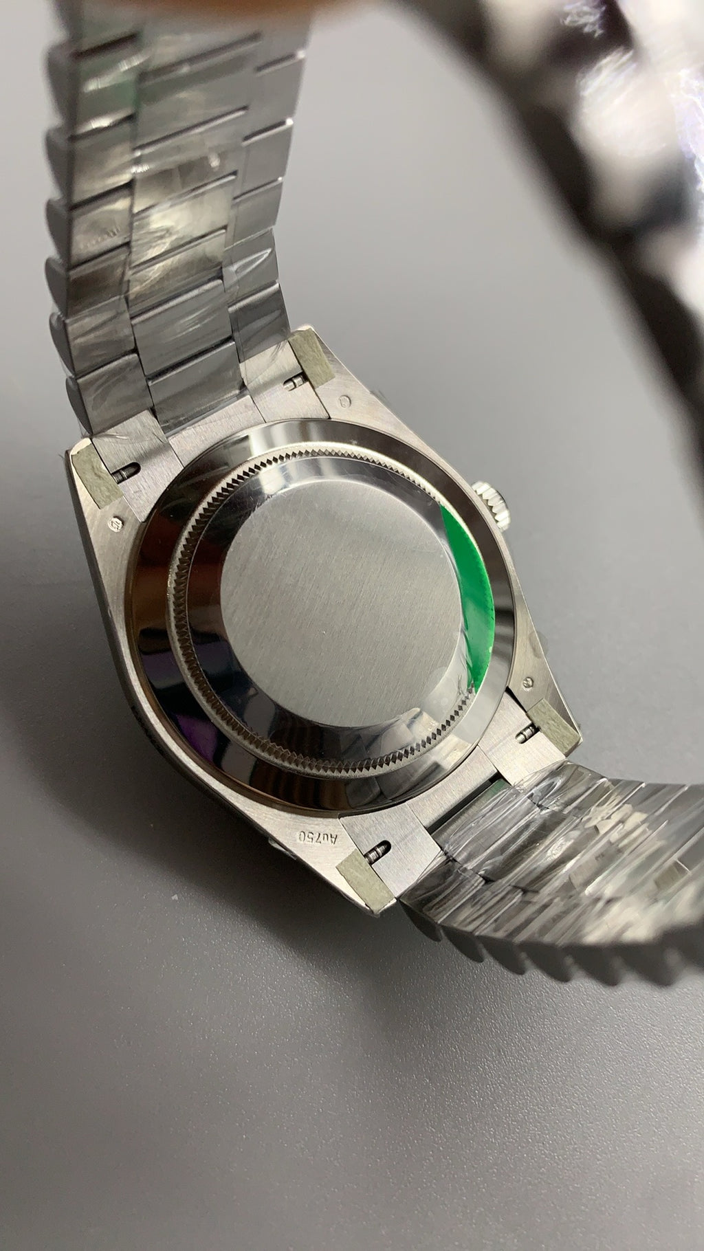 Rolex Day-Date 40MM | หน้าปัดฟูมสโมคบลู | กลไกอัตโนมัติ Cal.3255