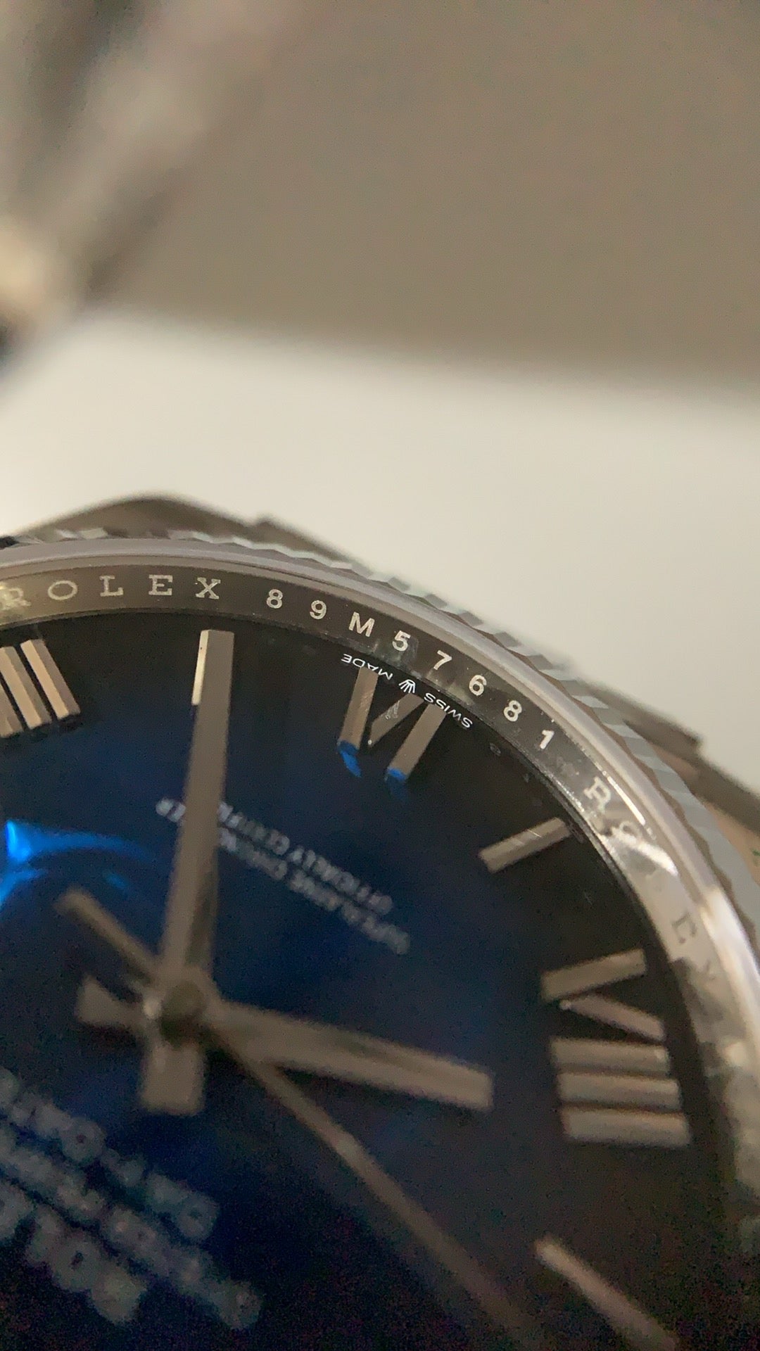 Rolex Day-Date 40MM | หน้าปัดฟูมสโมคบลู | กลไกอัตโนมัติ Cal.3255