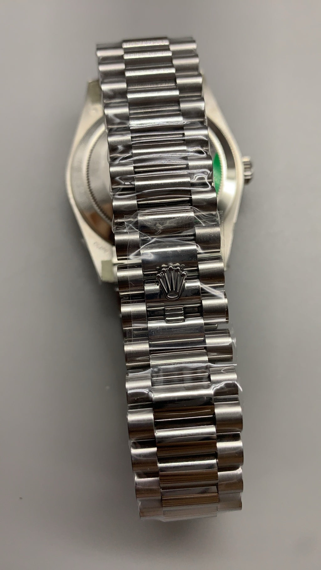 Rolex Day-Date 40MM | หน้าปัดฟูมสโมคบลู | กลไกอัตโนมัติ Cal.3255