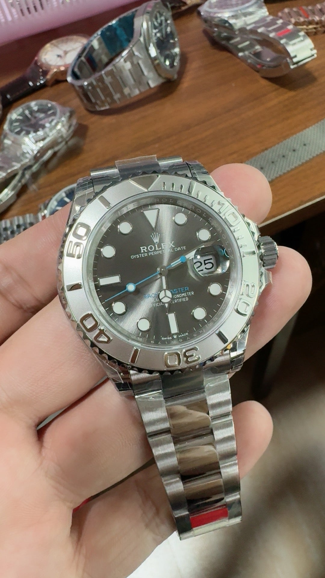 Rolex Yacht-Master 42MM | หน้าปัดสีเทา หรูหราพรีเมียม | ตัวเรือนไวท์โกลด์