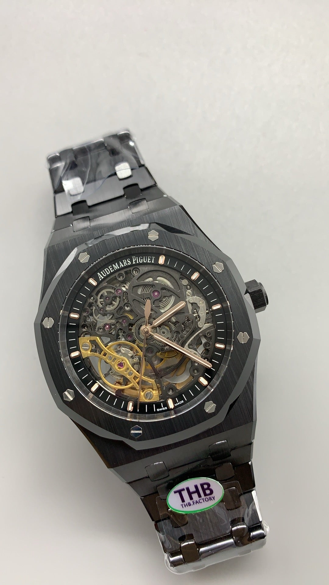 Audemars Piguet Royal Oak 15407CE | 41MM | ตัวเรือนเซรามิกสีดำ | โครงสร้างแบบเปลือย (Skeleton) | กลไกอัตโนมัติ Cal.3132
