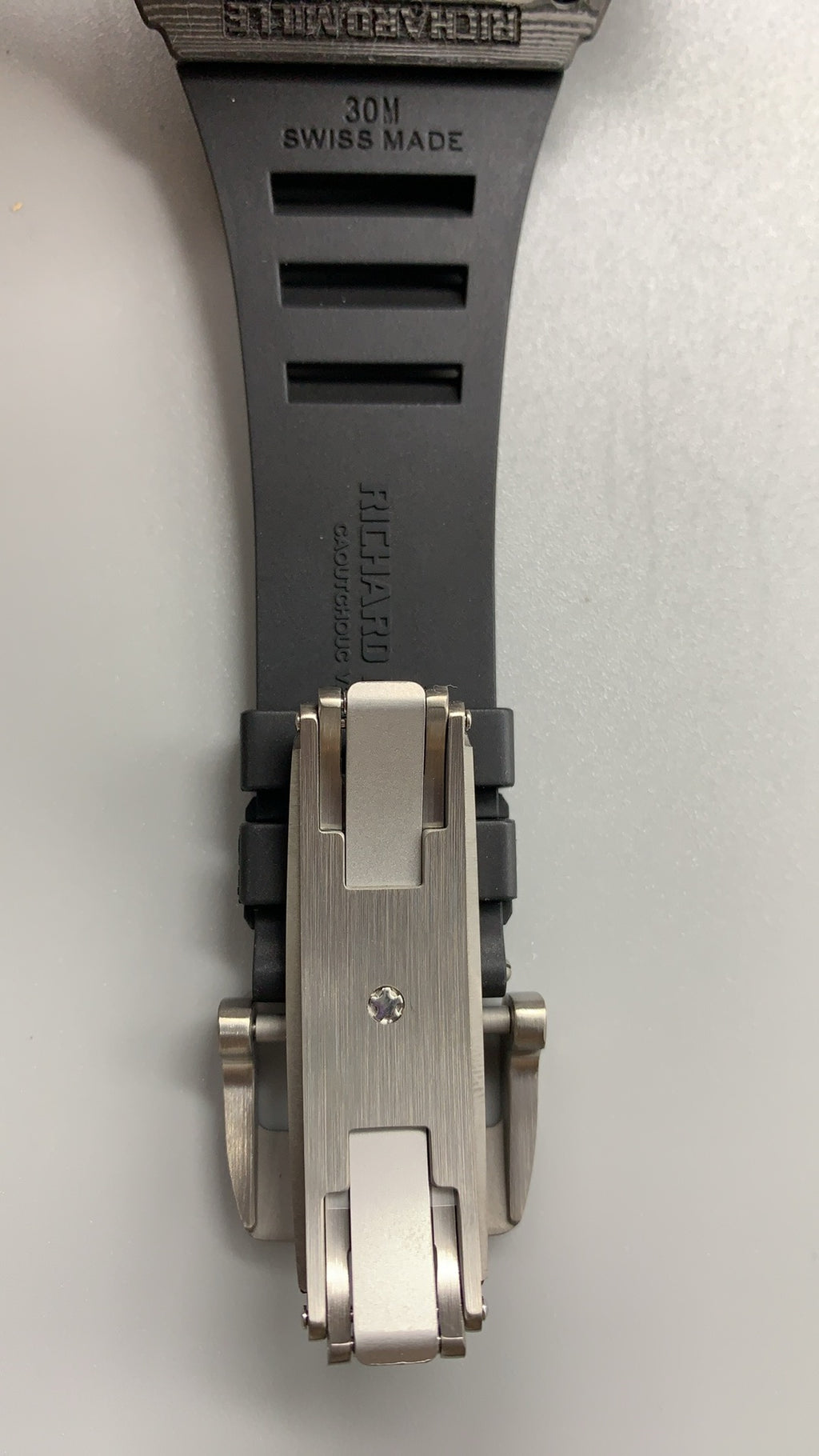 Richard Mille RM35-02 | 42MM | ตัวเรือนคาร์บอนไฟเบอร์ NTPT + ขอบไทเทเนียม | หน้าปัดสเกเลตัน | กลไกอัตโนมัติ RMAL1