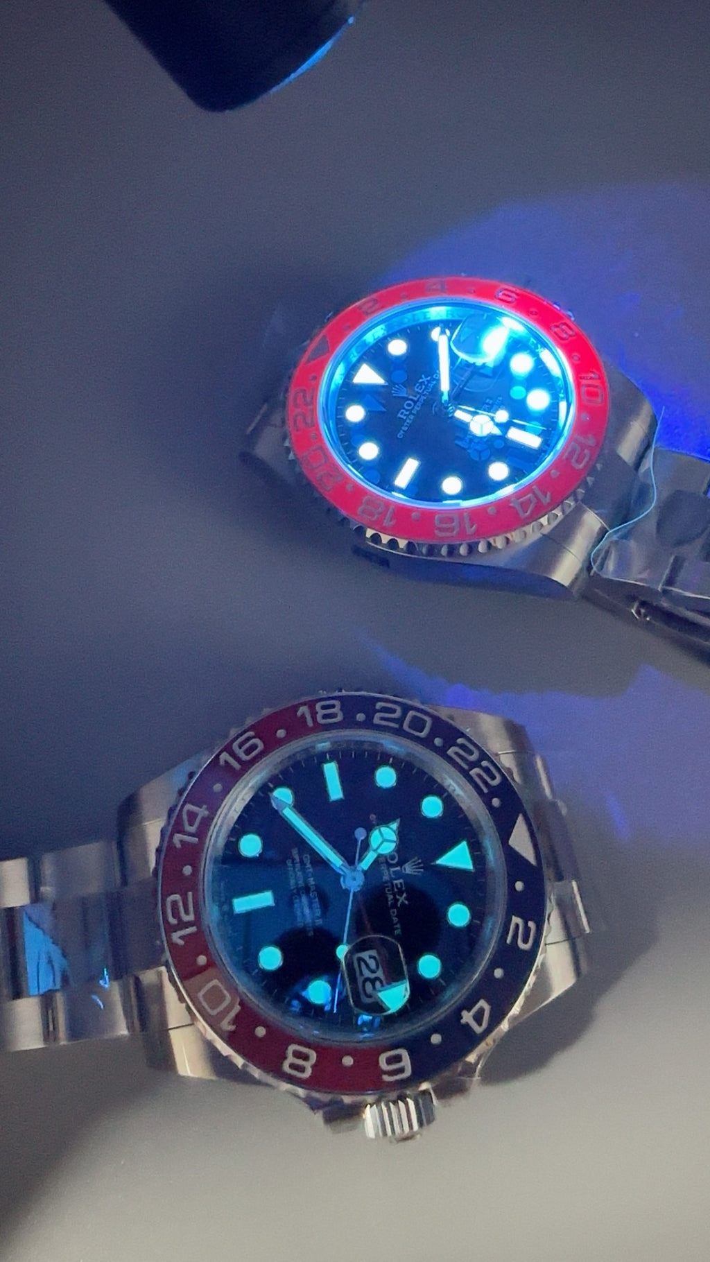 Rolex GMT-Master II 40MM | ขอบเซรามิกสีแดง-ดำ (โค้ก) | กลไกอัตโนมัติ Cal.3285