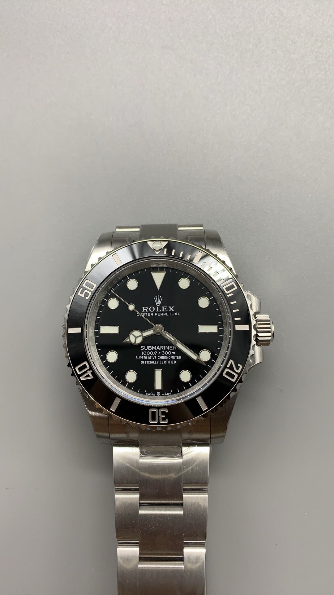 Rolex Submariner | ขนาด 40 มม. | ดำล้วน (No Date) | อัตโนมัติ