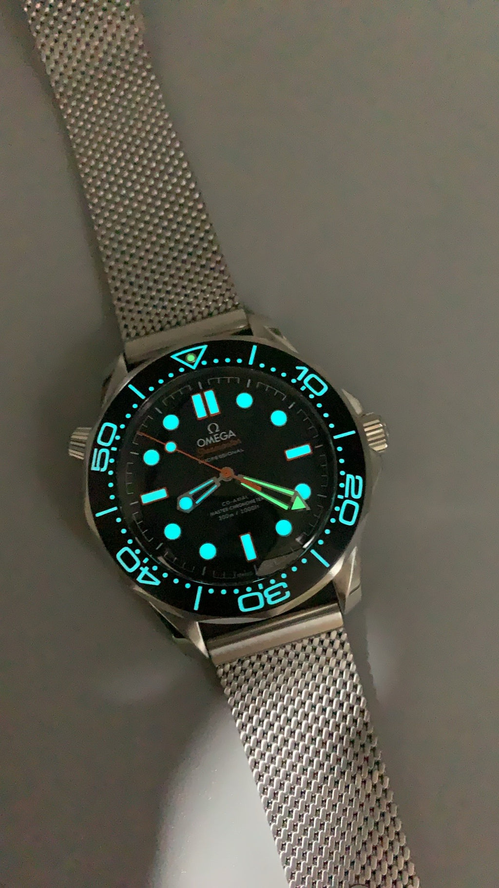 Omega Seamaster Diver 300M 007 Edition 42MM | กลไกอัตโนมัติ Co-Axial Master Chronometer