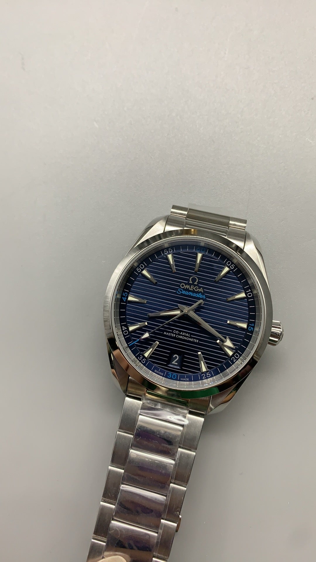 Omega Seamaster Aqua Terra 150M 41MM | กลไกอัตโนมัติ Co-Axial Master Chronometer ขนาดตัวเรือน: 41 มม.