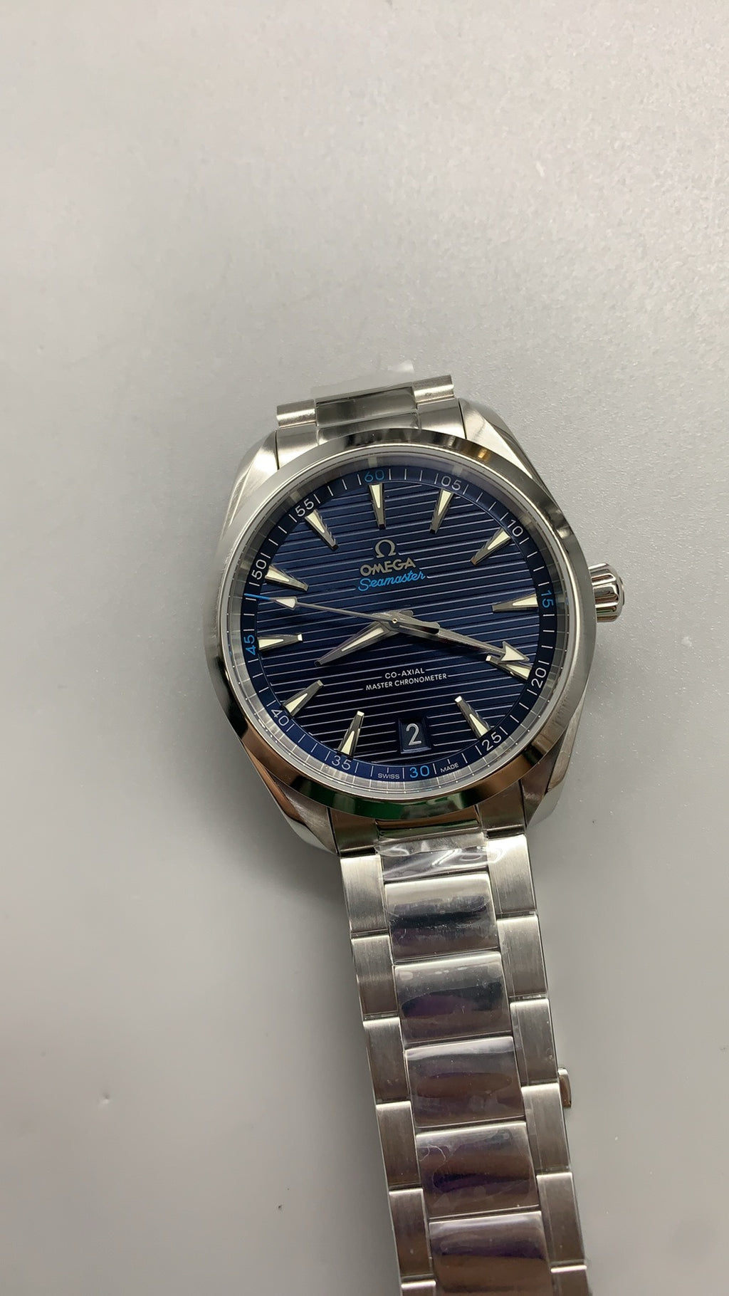 Omega Seamaster Aqua Terra 150M 41MM | กลไกอัตโนมัติ Co-Axial Master Chronometer ขนาดตัวเรือน: 41 มม.